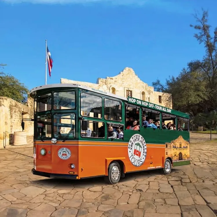 San Antonio: Hop-On Hop-Off Narrated Trolley Tour | Trip.com