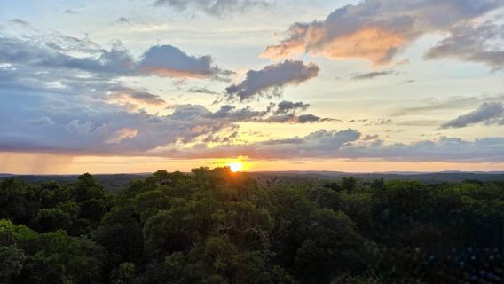Tikal: Dusk Route Ending at Mundo Perdido Complex