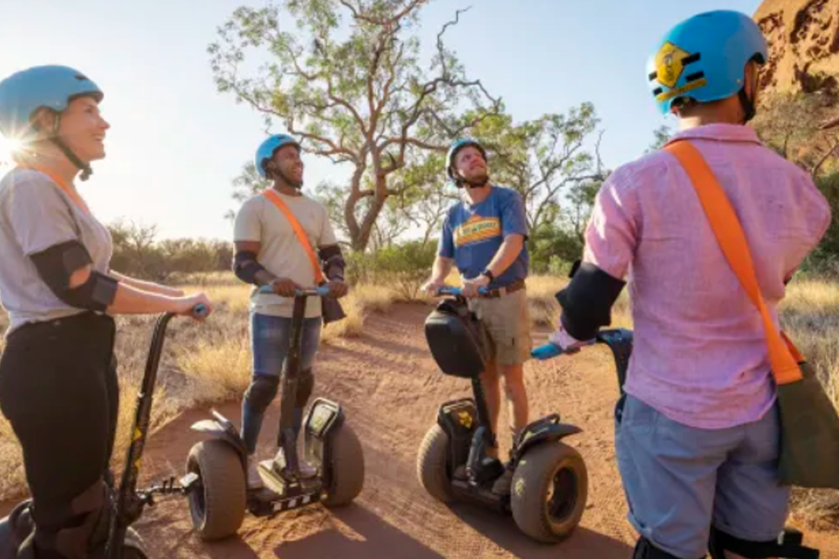 Australia Uluru Ayers Rock Segway Tour (Sunrise-Sunset Tour/Includes Hotel Transfer/Includes Meal)