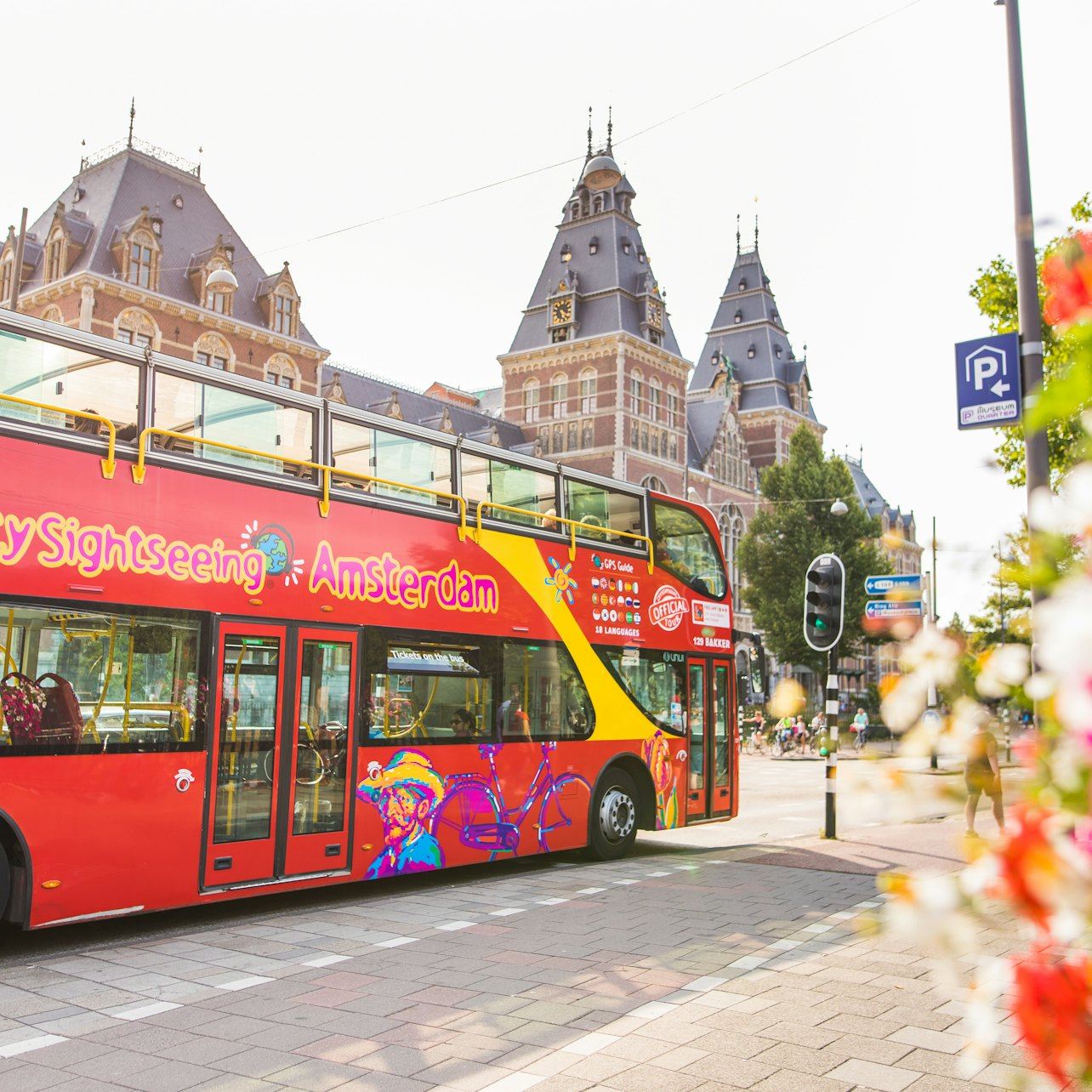 City Sightseeing Amsterdam: Hop-on Hop-off Bus Tour