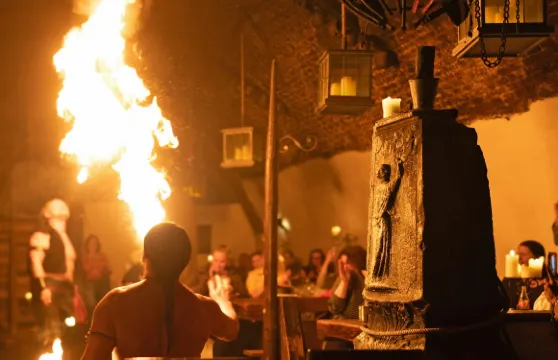 地道捷克體驗:中世紀晚餐及表演 + 啤酒廠與城堡之旅