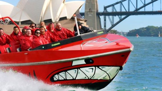 kapal pesiar wisata Pelabuhan Sydney / perahu cepat jet / pengalaman pesawat amfibi (dengan pemandu audio aplikasi / makan siang / Darling Harbour / Circular Quay / Rose Bay / tersedia beberapa paket)