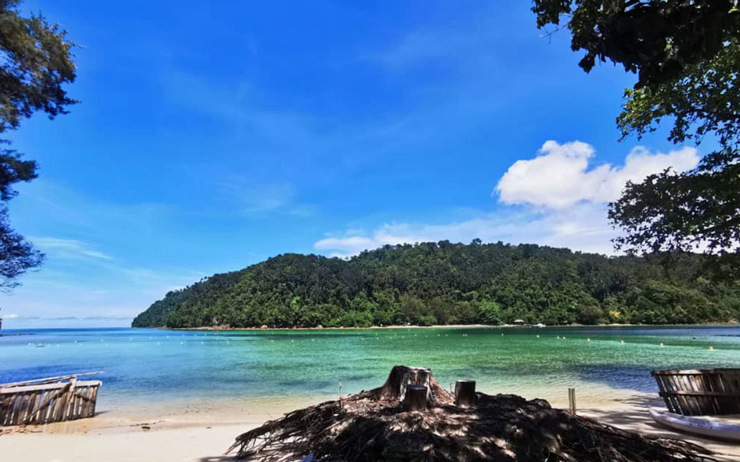 Sabah Kota Kinabalu Sapi & Manukan Island Snorkeling Shared Day Tour optional Watersport