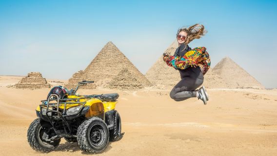 Quad & Camel Ride Tour Around the Pyramids from Cairo or Giza