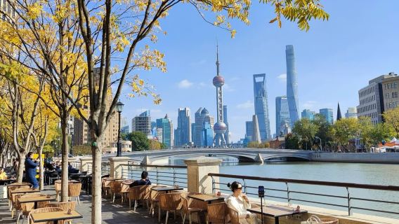 Tour a piedi lungo il fiume di Shanghai (Bund e Suzhou Creek)