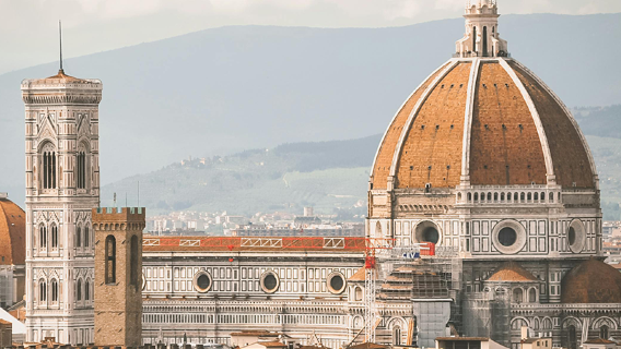Perjalanan sehari ke Rom, Itali, Florence, Pisa, Menara Condong, Katedral dan Piazza della Repubblica