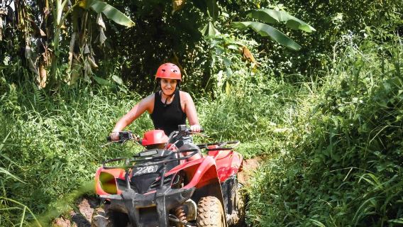 Perjalanan satu hari Alasan/Kuber ATV + Ayung River Rafting Bali