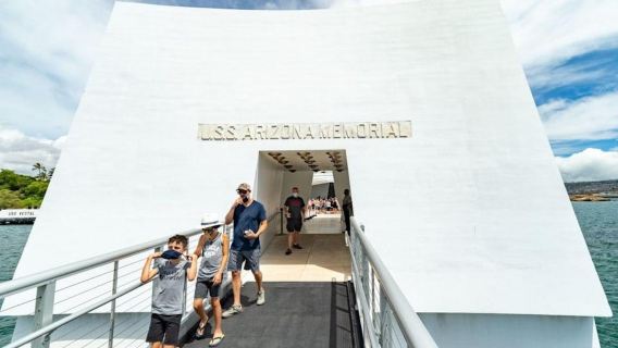 Pearl Harbor and Oahu Circle Island Tour FROM KONA