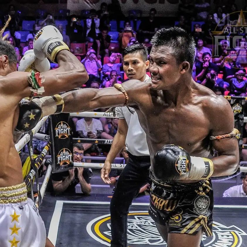 Entrada para el combate de Muay Thai JF en Pattaya | Estadio Internacional de Muay Thai Chino-Tailandés de Pattaya