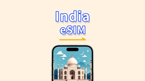India eSIM | 4G | Daily/Total Data Package | 1-30 days | Natural Day Billing | QR code