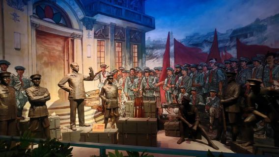 Xinkashuo Muzium Revolusi Jinggangshan 1.5J penerangan berpandu oleh pakar sejarah dan budaya, perkhidmatan panduan peribadi