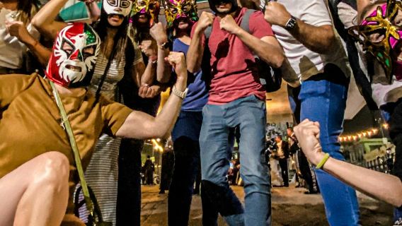 Ciudad de México: Visita guiada a pie y cata de tequila + espectáculo de lucha libre