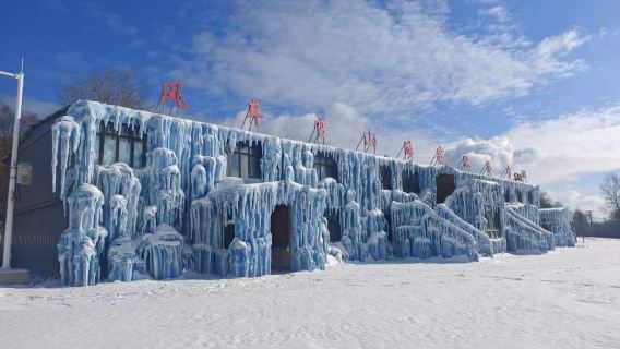 亞布力雪鄉+風車雪山+森林小火車+馬拉爬犁一日遊