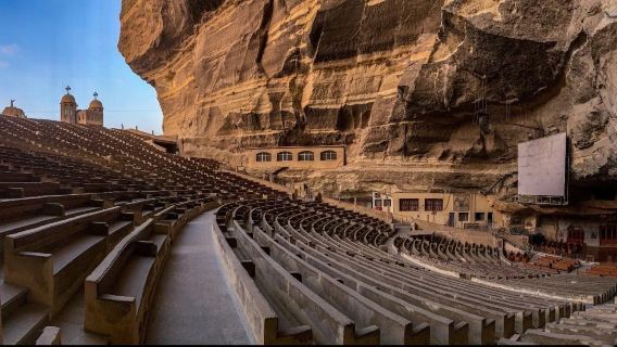 Pyramids + The Cave Church + Cairo Citadel|Archaeology Department guide at Cairo University|Optional Admission Tickets