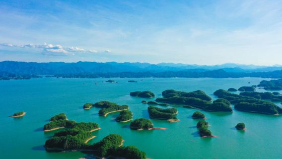 ビジネスカー|英語ガイドオプション|杭州発 千島湖中心湖+梅峰島+月光島