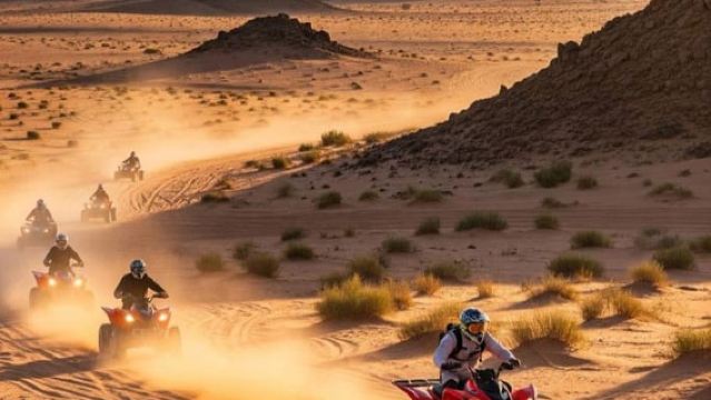 Thrilling Quad Biking Adventure in the Agafay Desert