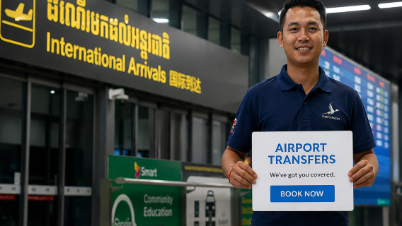 Traslado en Siem Reap: traslado al aeropuerto o al hotel