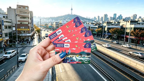 [บัตรโซลพาส] แบบการ์ด●DISCOVER SEOUL PASS