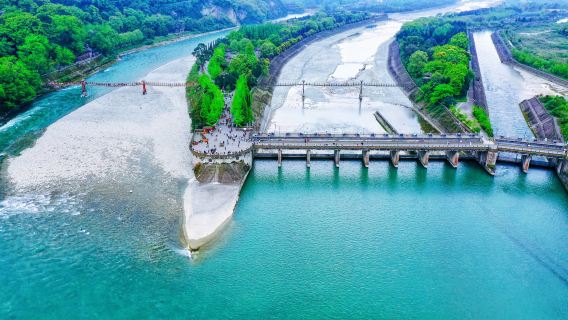 Autobus diretto per l'area panoramica di Chengdu-Dujiangyan: accesso diretto con una sola fermata all'area panoramica con più opzioni di autobus