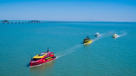 私家小團上門接送|珠海坐船觀澳大橋遊+地標景點+含午餐一日遊