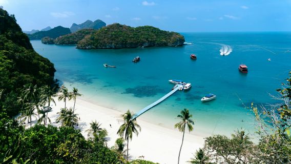 ทัวร์วันเดียว/ทัวร์หลายวัน อุทยานแห่งชาติหมู่เกาะอ่างทอง เกาะสมุย ประเทศไทย