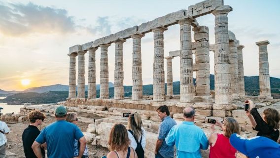 Cape Sounion & Temple of Poseidon: Morning or Sunset Small-Group Tour + Transfer