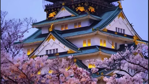 Osaka Castle Park + Osaka Castle Keep + Shinsaibashi + Tsutenkaku Tower + Shinsekai Honmachi Shopping Street Day Tour