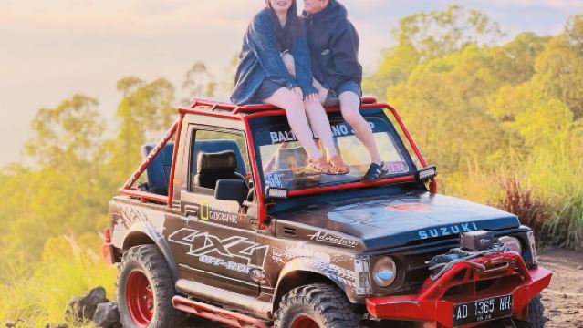 Lawatan Sunrise Jeep Gunung Batur dengan Pengembaraan ATV Kuber Ubud|Termasuk Makan Tengah Hari