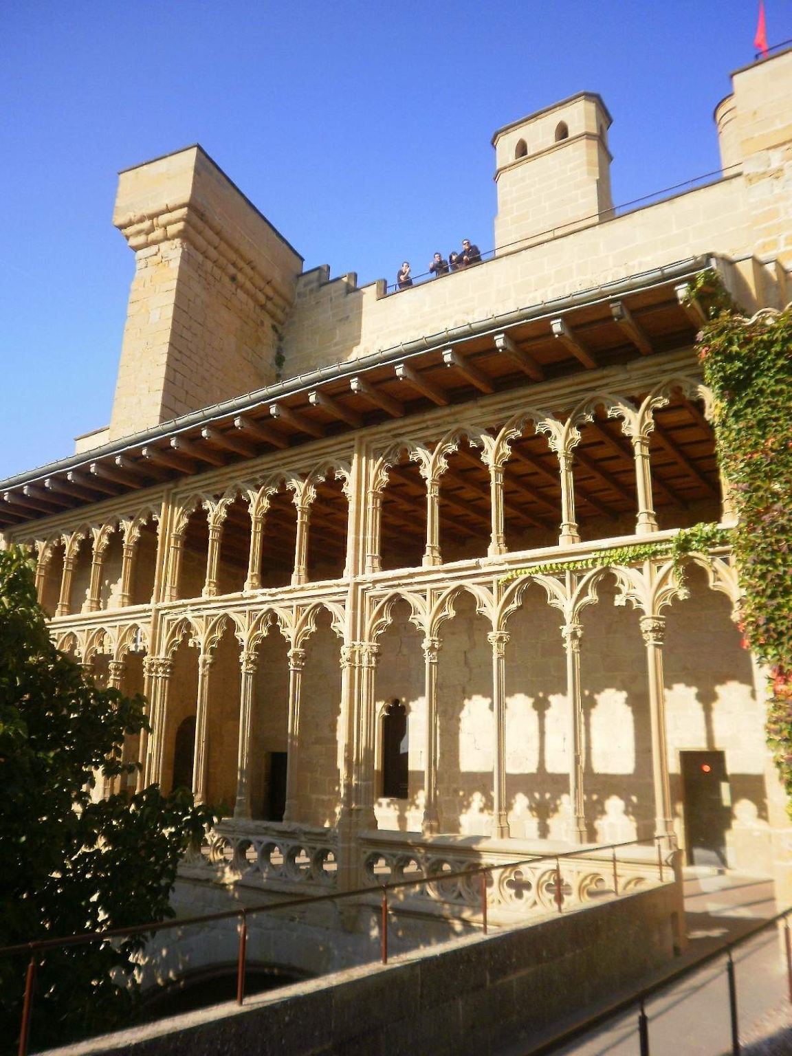 Royal Palace of Olite and Ujue from Pamplona