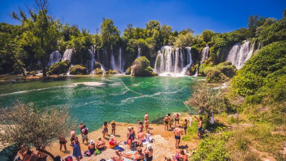 Dubrovnik Kravica + Nancy and Patrick Castle + Mostar day tour