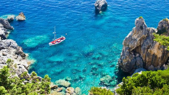 Corfu: Boat Cruise + Lunch