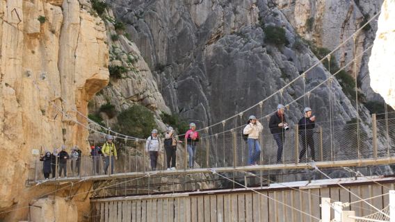 Caminito del Rey: Guided Hiking Tour with Entrance Tickets