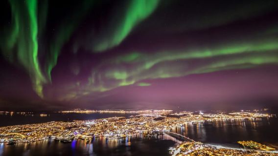 Tromso: Northern Lights Cable Car Excursion