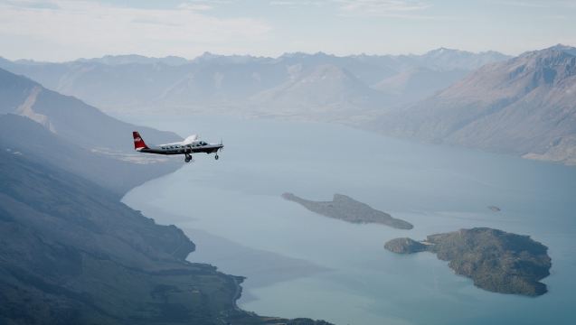 Scenic flight + cruise to Milford Sound from Queenstown, South Island, New Zealand