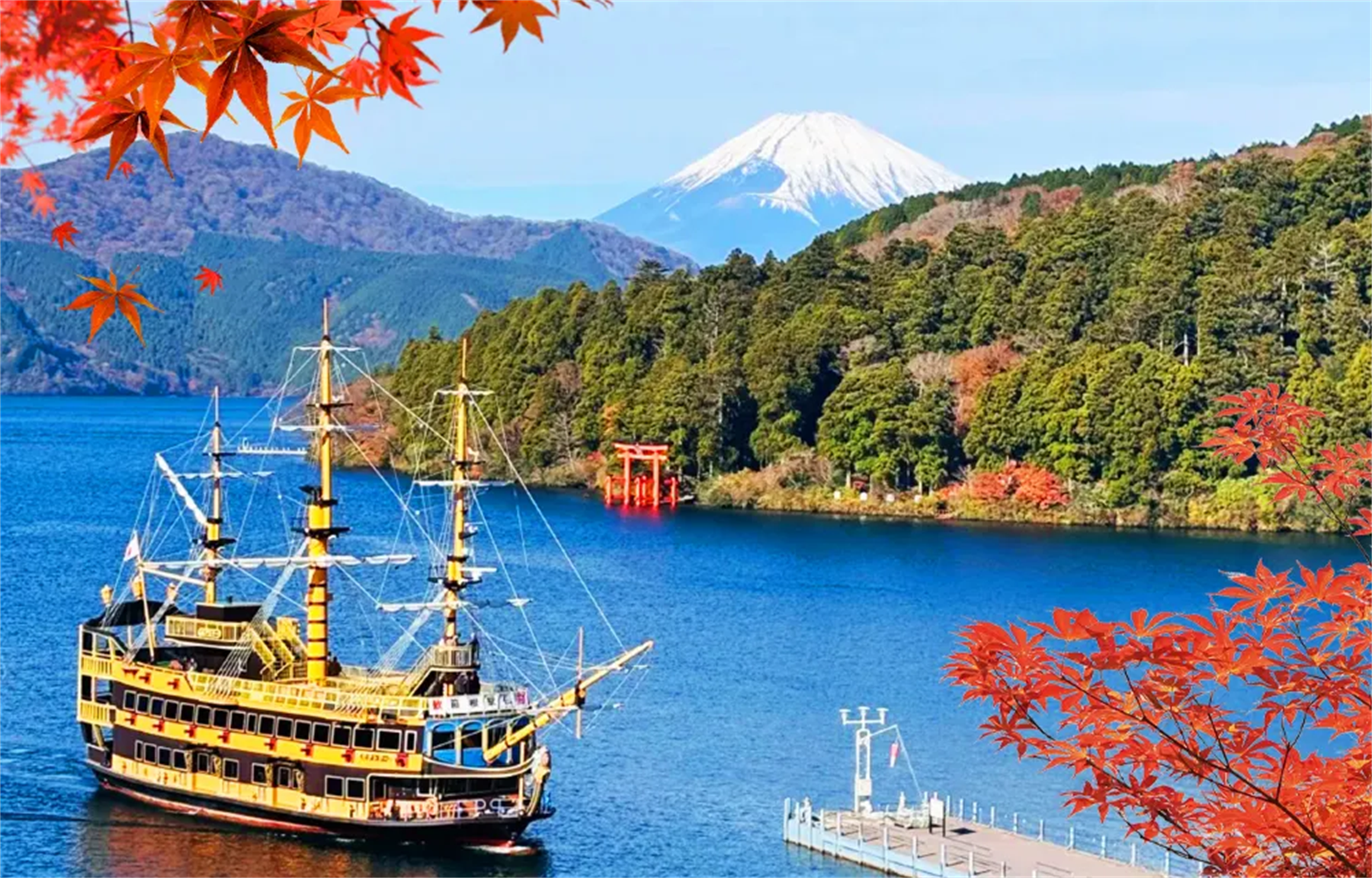 Hakone and Kamakura Dual Destination Tour|1-day tour to Hakone + Hakone Ropeway + Enoshima