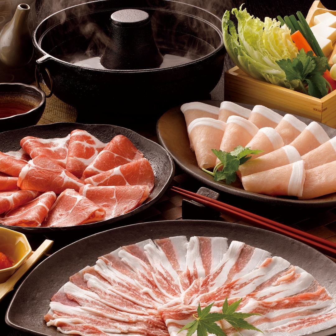 Shinsaibashi Maruhana - Todo incluido de 80 tipos: Sukiyaki de res y cerdo premium, sushi, frituras y postres