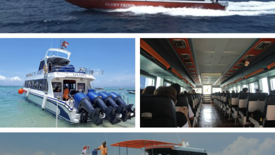 Bali (Sanur) to Nusa Lembongan speedboat ticket (one-way / round-trip)