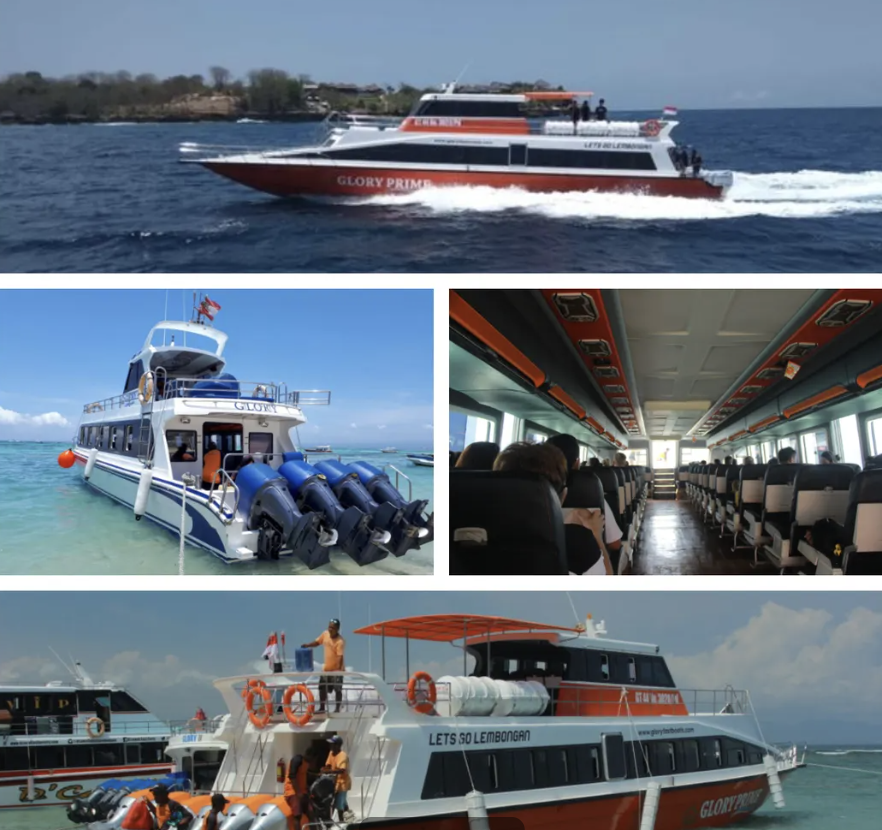 Biglietto per la barca veloce da Bali (Sanur) a Nusa Lembongan (sola andata / andata e ritorno)