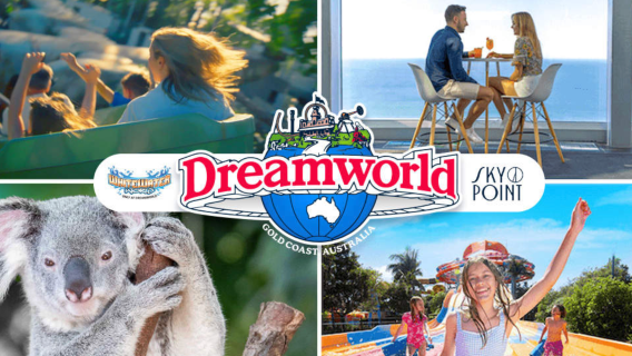 Tiket 3 Hari untuk Fantasyland & WhiteWater World & SkyPoint Observation Deck