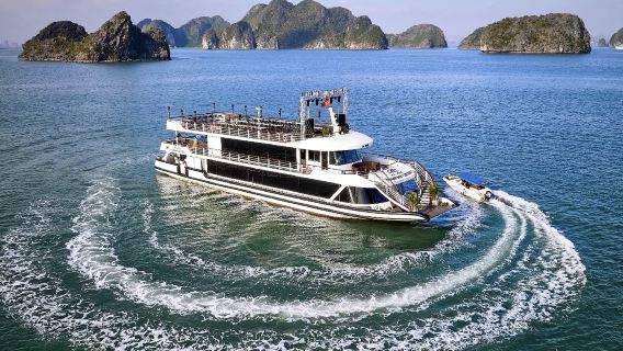 ベトナム・ハロン湾+パラダイス島 | ティトプ島ワンデーツアー【5つ星/6つ星の多彩なクルーズ船から選択可能+ハノイ送迎付き】