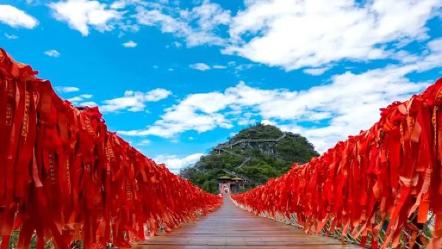 Berenang Rakit Buluh di Sungai Yulong + Puncak Ruyi + Lukisan Landskap Seribu Batu Lawatan Sehari [Kumpulan 8 Orang Aktiviti Tulen]
