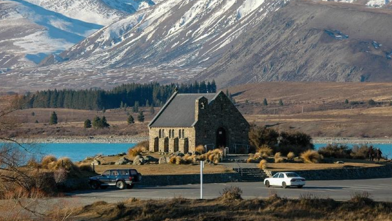 8人・紐西蘭南島環島遊皇后鎮瓦納卡庫克山蒂卡波丨基督城來回