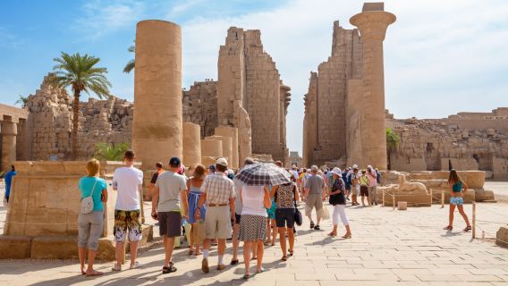 Tour del Complesso templare di Karnak e del Tempio di Luxor con pranzo (Ingresso non incluso)