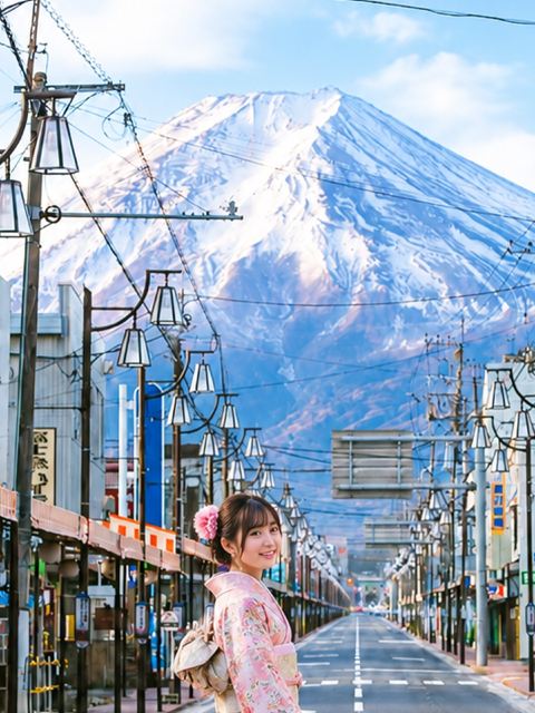 日本東京富士山六大網紅拍照景點一日遊-9人團和酒店接送可選