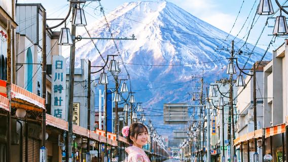Eendaagse tour naar zes populaire fotolocaties bij Mount Fuji in Tokyo, Japan - Optionele kleine groep van 9 personen met hoteltransfer