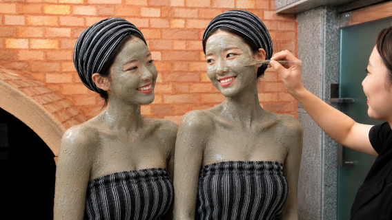 Pengalaman Sauna Urut Lumpur Hana di Myeongdong