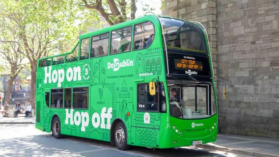 Hop-On Hop-Off Bus Tour with Optional Dublin Airport Shuttle Tickets