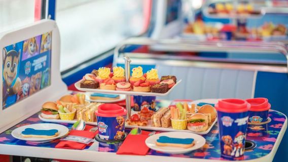 London: PAW Patrol Bus Tour with Afternoon Tea
