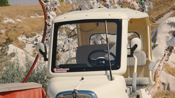 Cappadocia: Tour nostalgico in trike elettrico a Uçhisar 