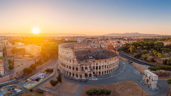 Billet til Colosseum i Rom + Triumfbue + Forum Romanum + Palatinhøjen inkl. 2 timers detaljeret rundvisning
